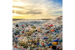 Plastic waste.